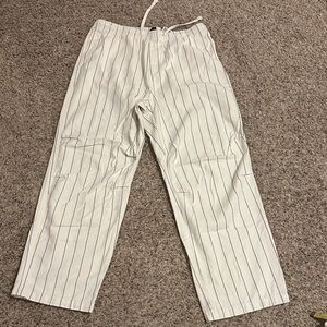 H&M Loose Twill Men's Striped Pants